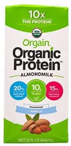 Organic Milk Almond Organic Unsweetened