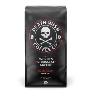 Death Wish Ground Dark Roast Coffee