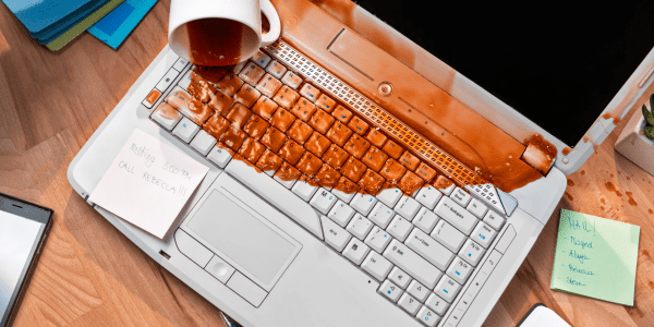 Spilled Coffee on Your Laptop? Here's What to Do